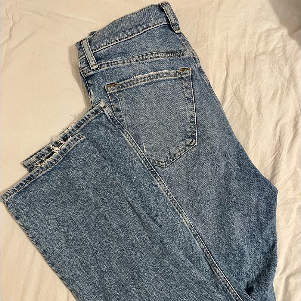 Abercrombie And Fitch Ultra High Rise Straight Jean